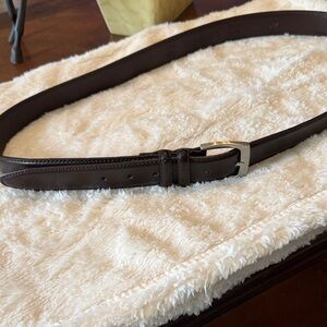Florsheim Dark Brown Leather Belt